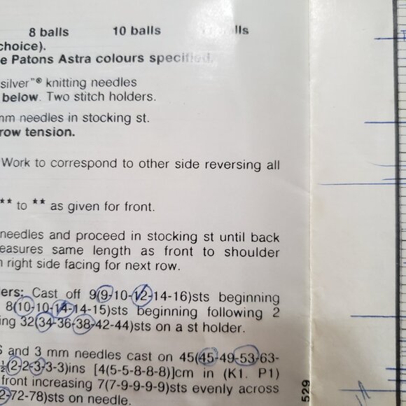 Cartoon Flintstones TMNT and Dinosaur Themed Knitting Magazines Leaflet VTG - Picture 14 of 16